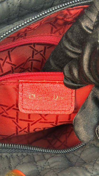 Christian Dior Lady Dior Quilted Tote Bag (Vintage)