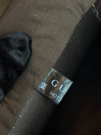 GUCCI Joy Boston GG Coated Canvas Brown