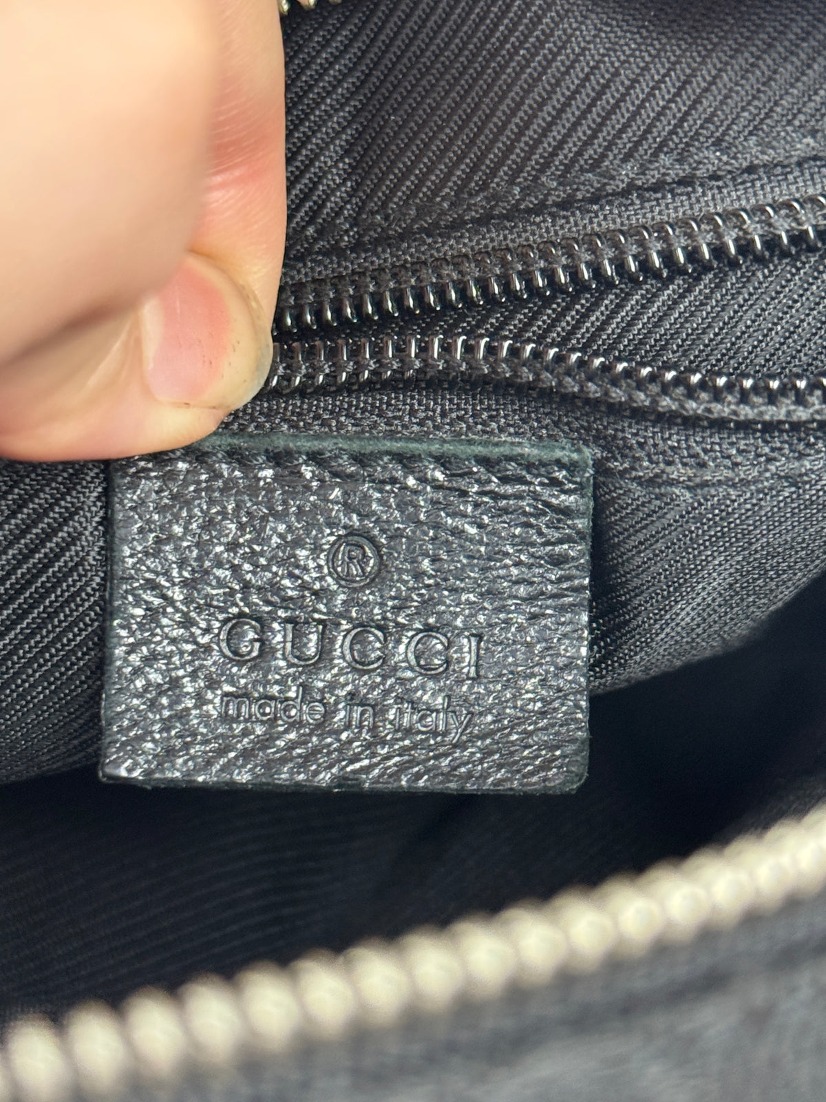 GUCCI GG canvas crossbody Black