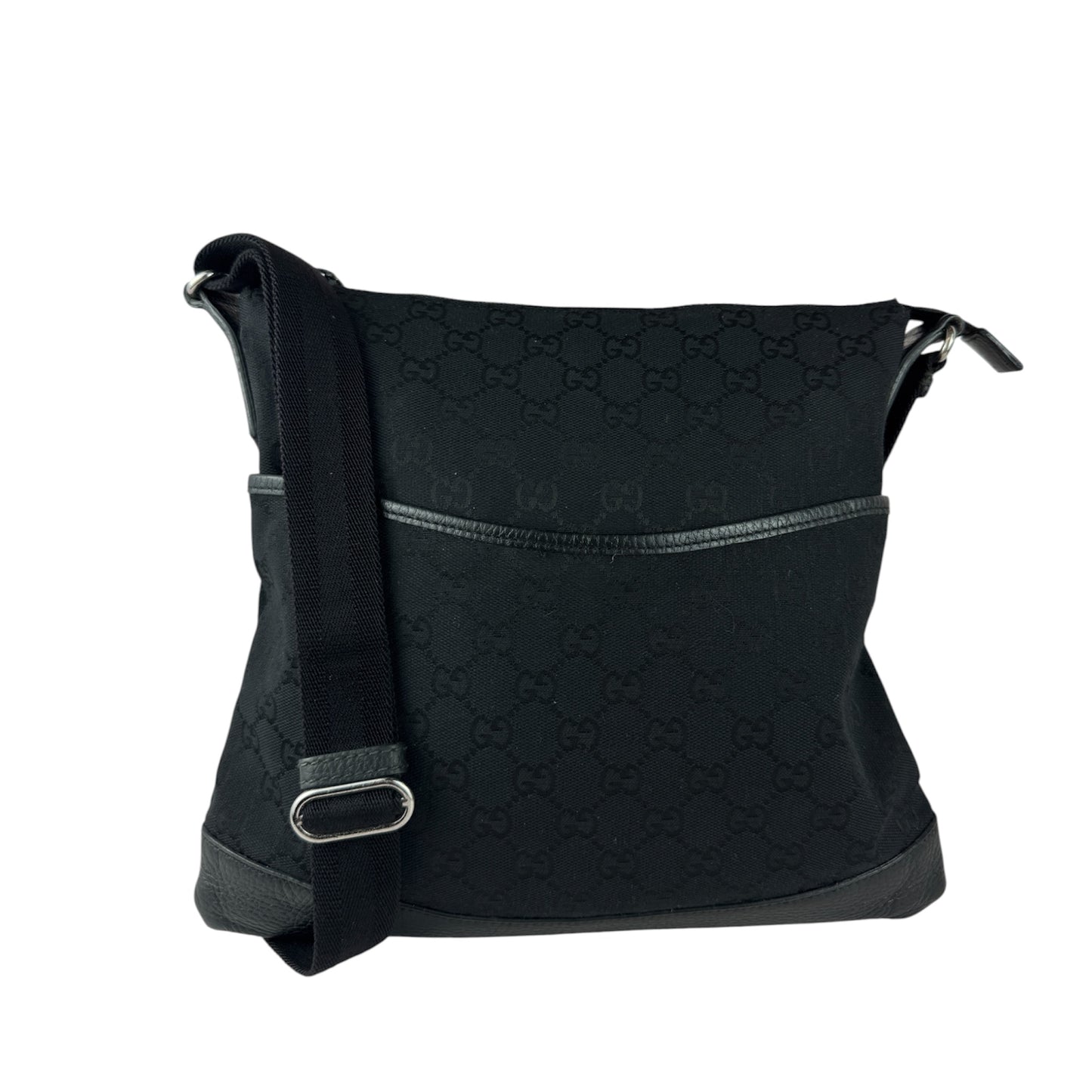 GUCCI Front Pocket GG Canvas Black