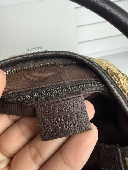 Gucci d ring hobo GG Canvas