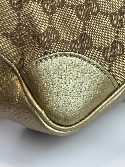 GUCCI Bree GG Canvas Small