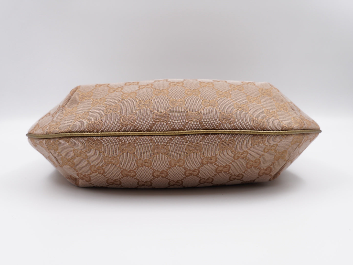 GUCCI Half-moon GG Canvas Crossbody Bag (Vintage)