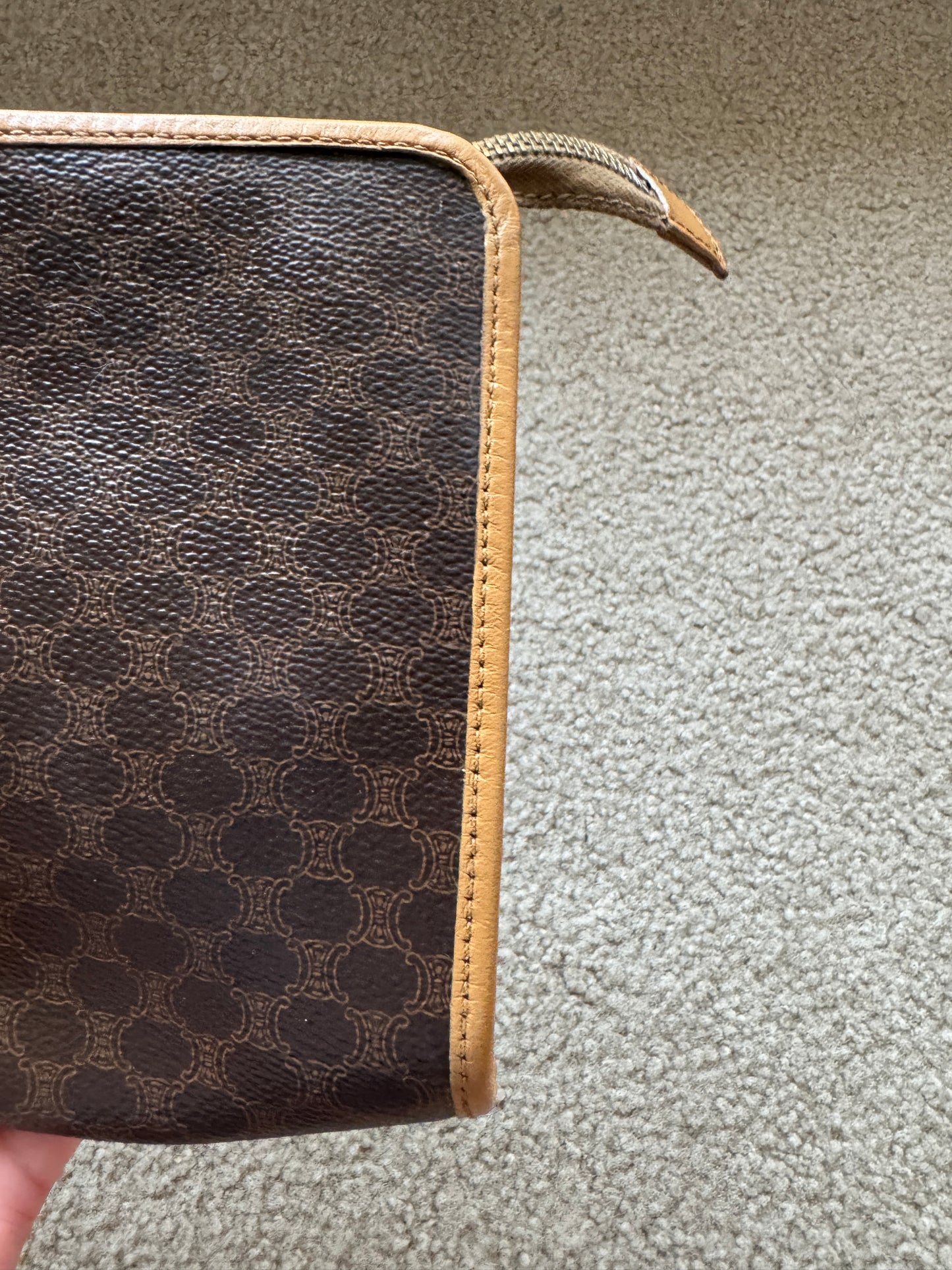 Celine macadam clutch momogram