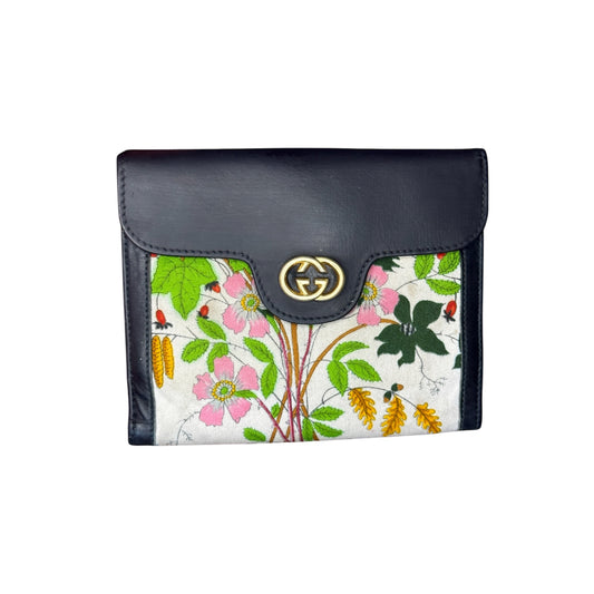 Gucci flower wallet