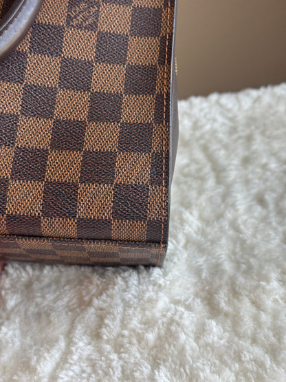 LOUIS VUITTON Triana Ebene Damier Bag