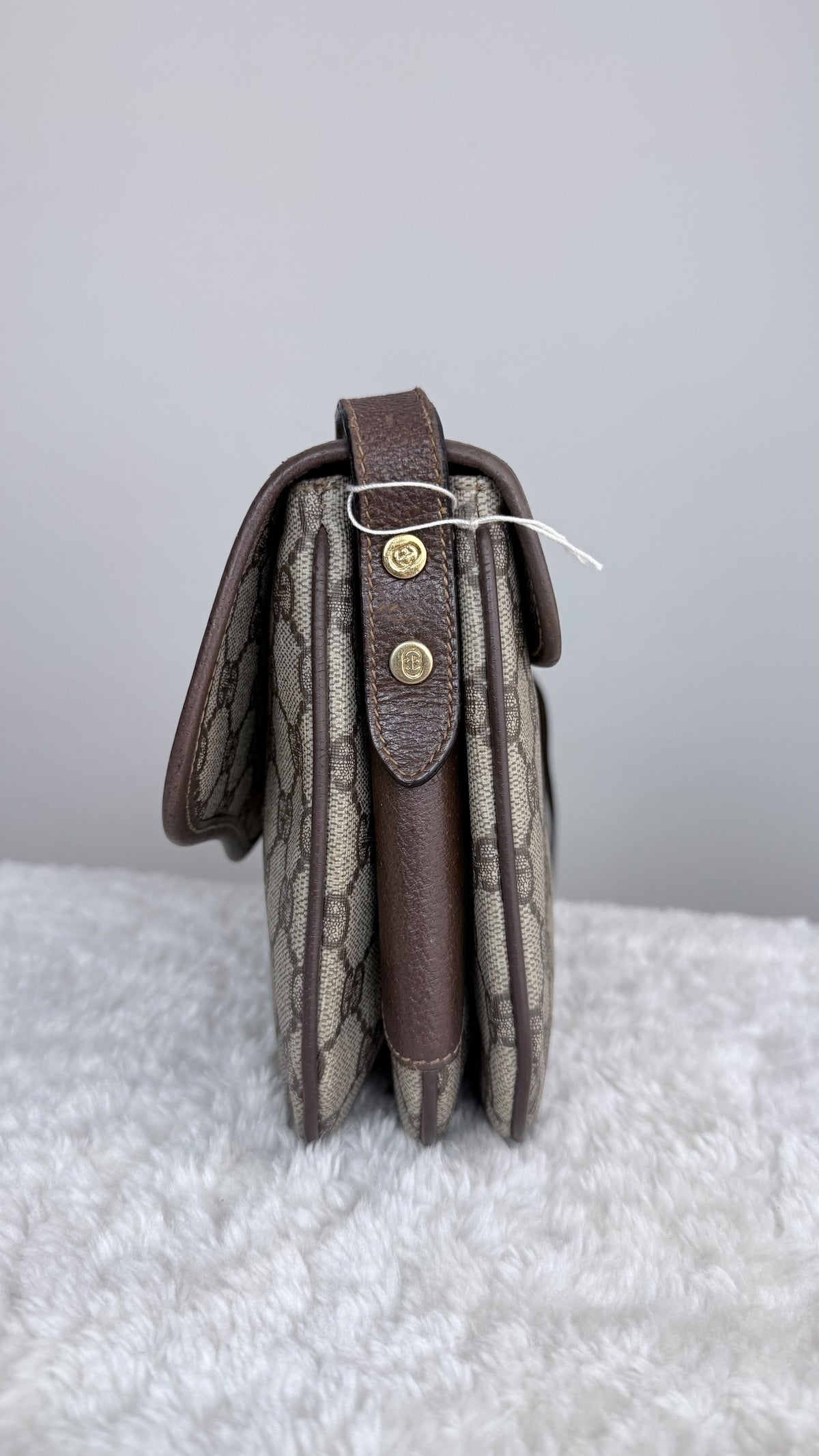 GUCCI GG Supreme Ophidia Crossbody Coated Canvas