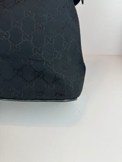 Gucci Hobo Shoulder bag GG Canvas Black