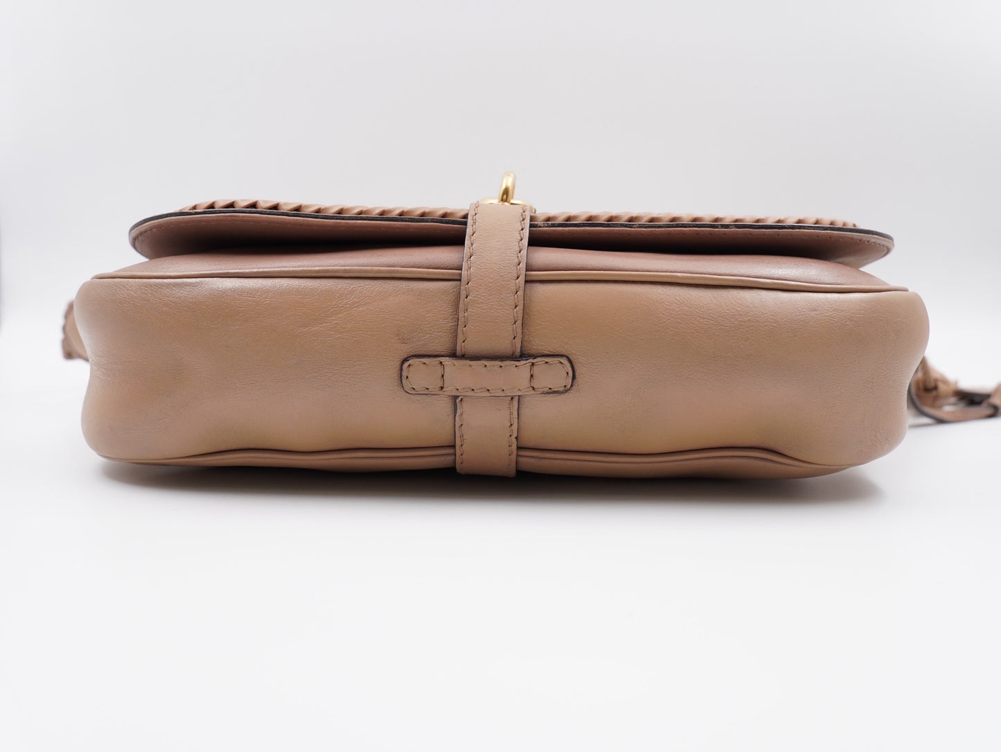 Gucci handmade leather shoulder bag