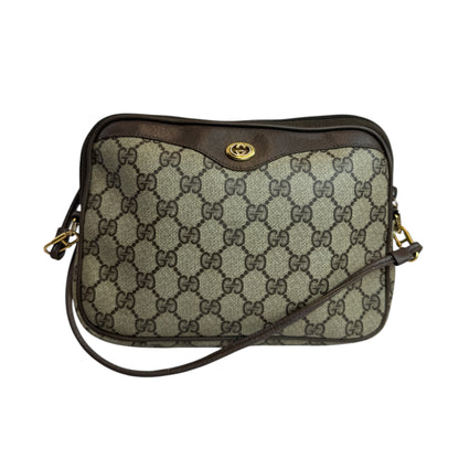 GUCCI Vintage Crossbody GG Coated Canvas