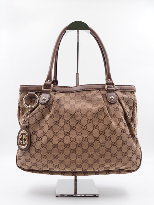 Gucci Sukey Tote GG Canvas