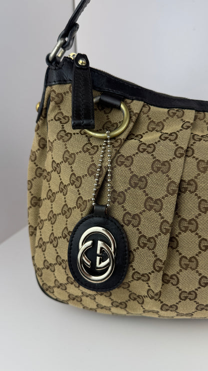 Gucci Sukey Hobo GG Canvas Medium