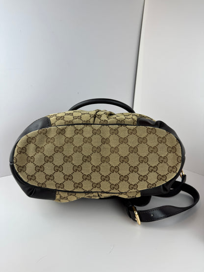 GUCCI Sukey Crossbody With Strap GG Canvas