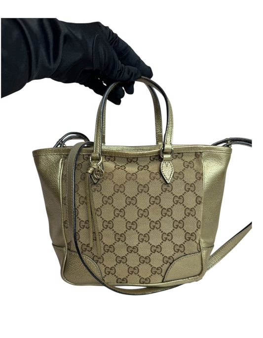 GUCCI Bree GG Canvas Small