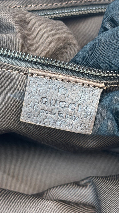 Gucci GG Canvas Web Tote Bag