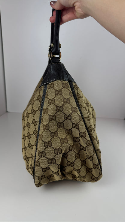 Gucci D-Ring Hobo GG Canvas