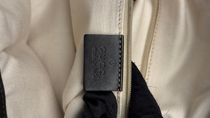 Gucci Sukey Boston With Strap GG Canvas Brown