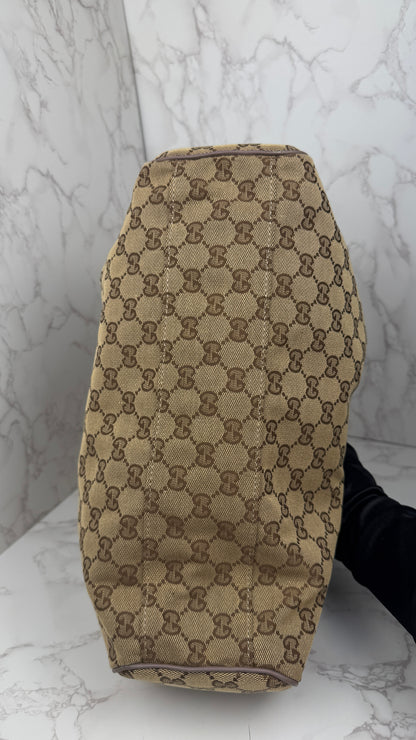Gucci Sukey Hobo Shoulder Bag Nude