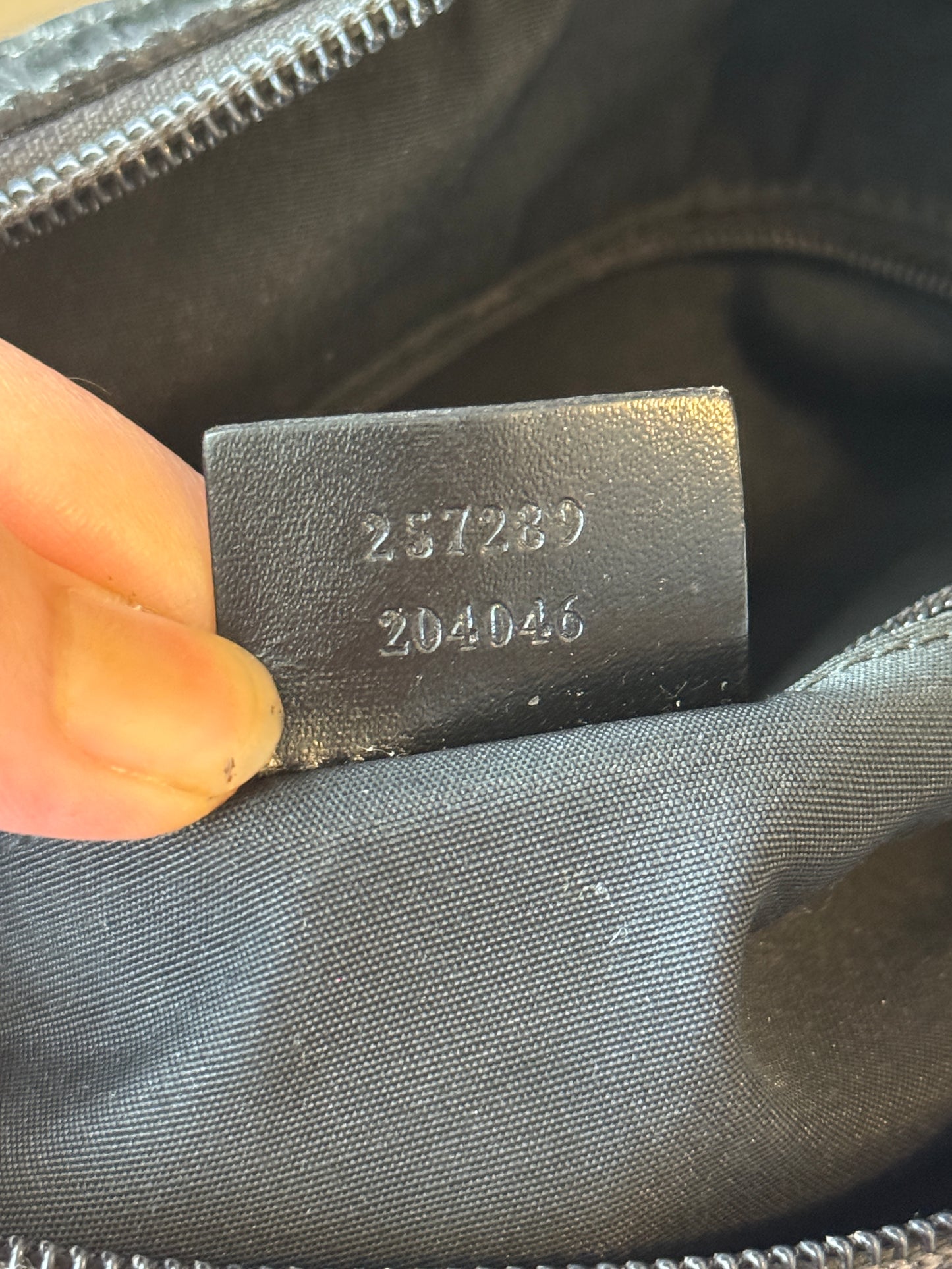 Gucci boston GG canvas Black