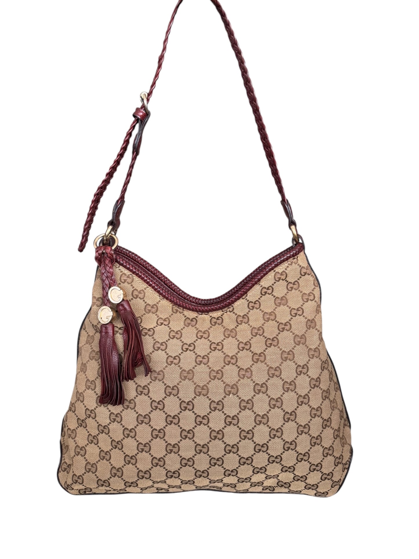 Gucci Marrakech Hobo GG Canvas Medium