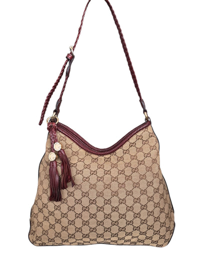Gucci Marrakech Hobo GG Canvas Medium