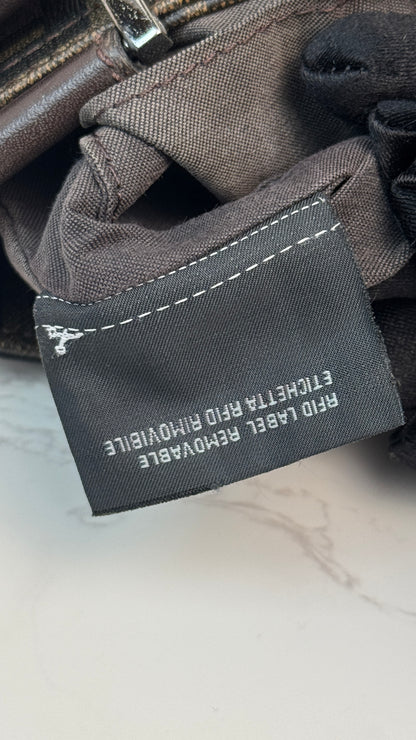 Fendi Zucca Canvas Crossbody Brown