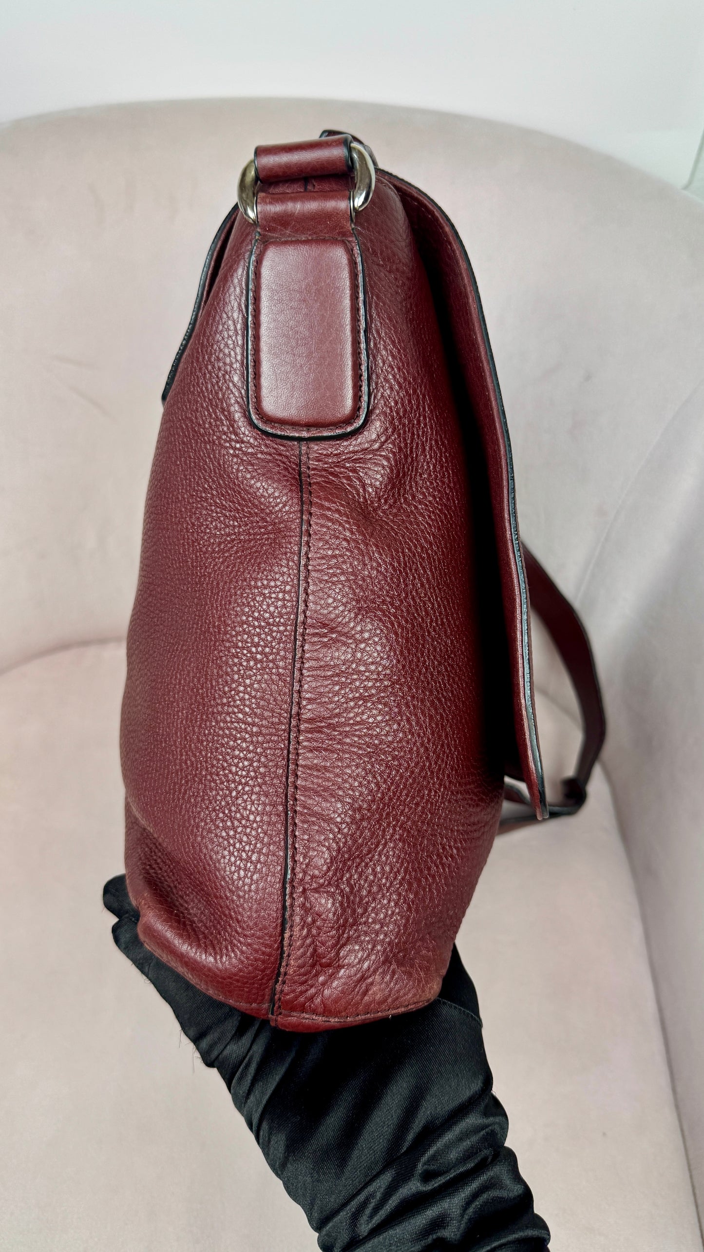 Gucci Soho Flap Messenger Leather