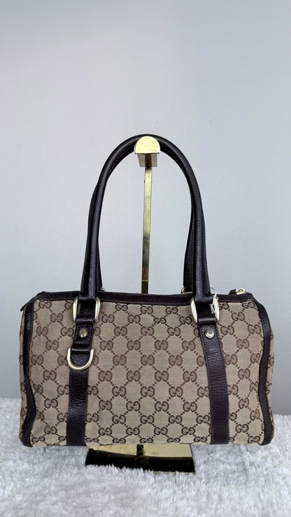 GUCCI Abbey Small Boston Dark Brown