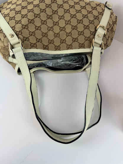 Gucci Abbey Hobo Shoulder Bag GG Canvas