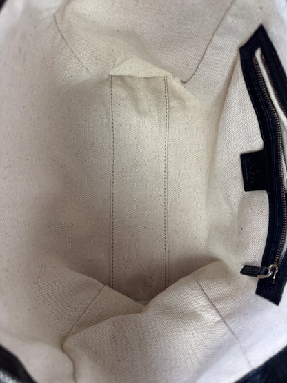 GUCCI Soho Zip Tote Leather Small