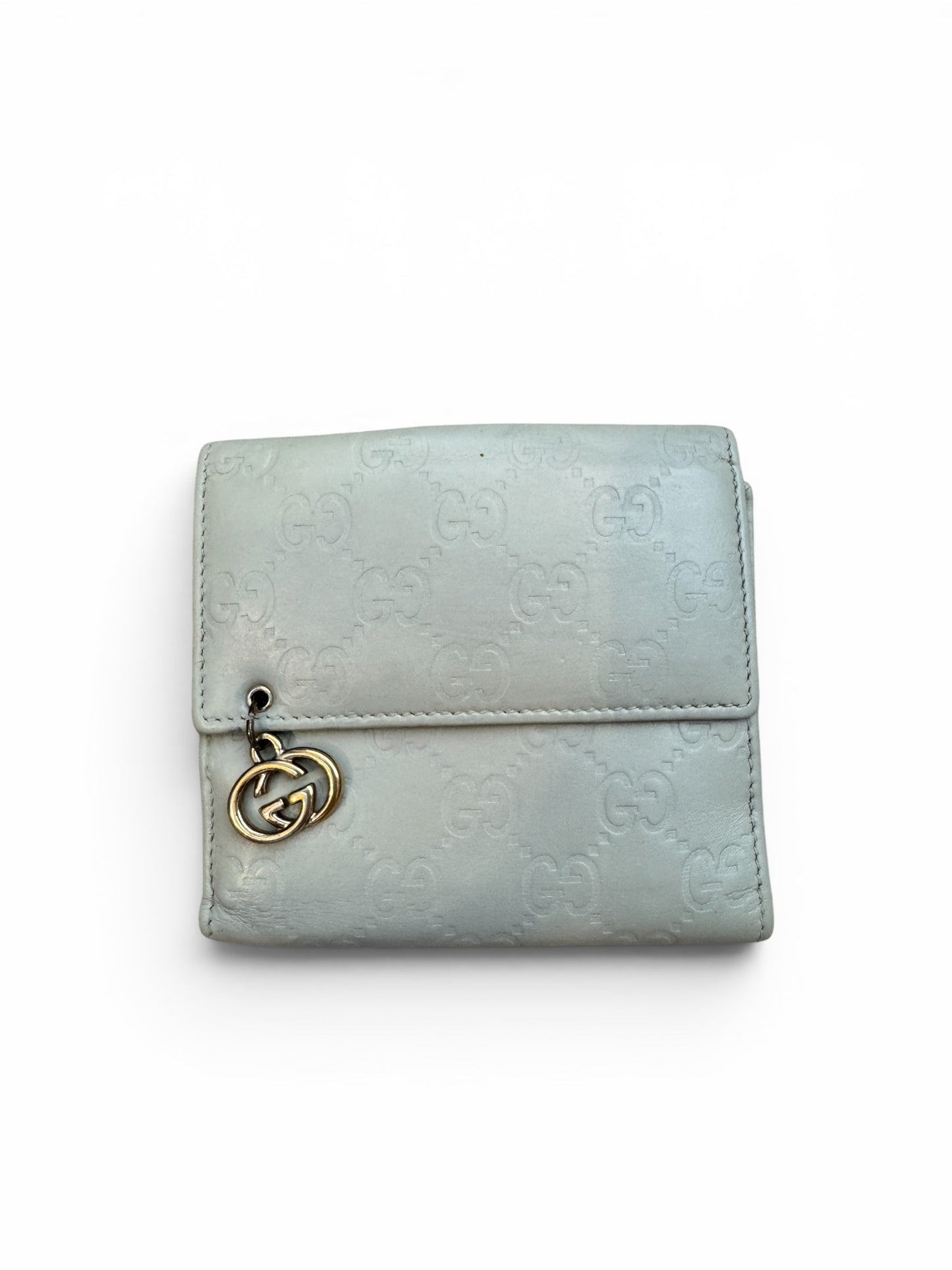 WA19👛 Gucci compact wallet Leather
