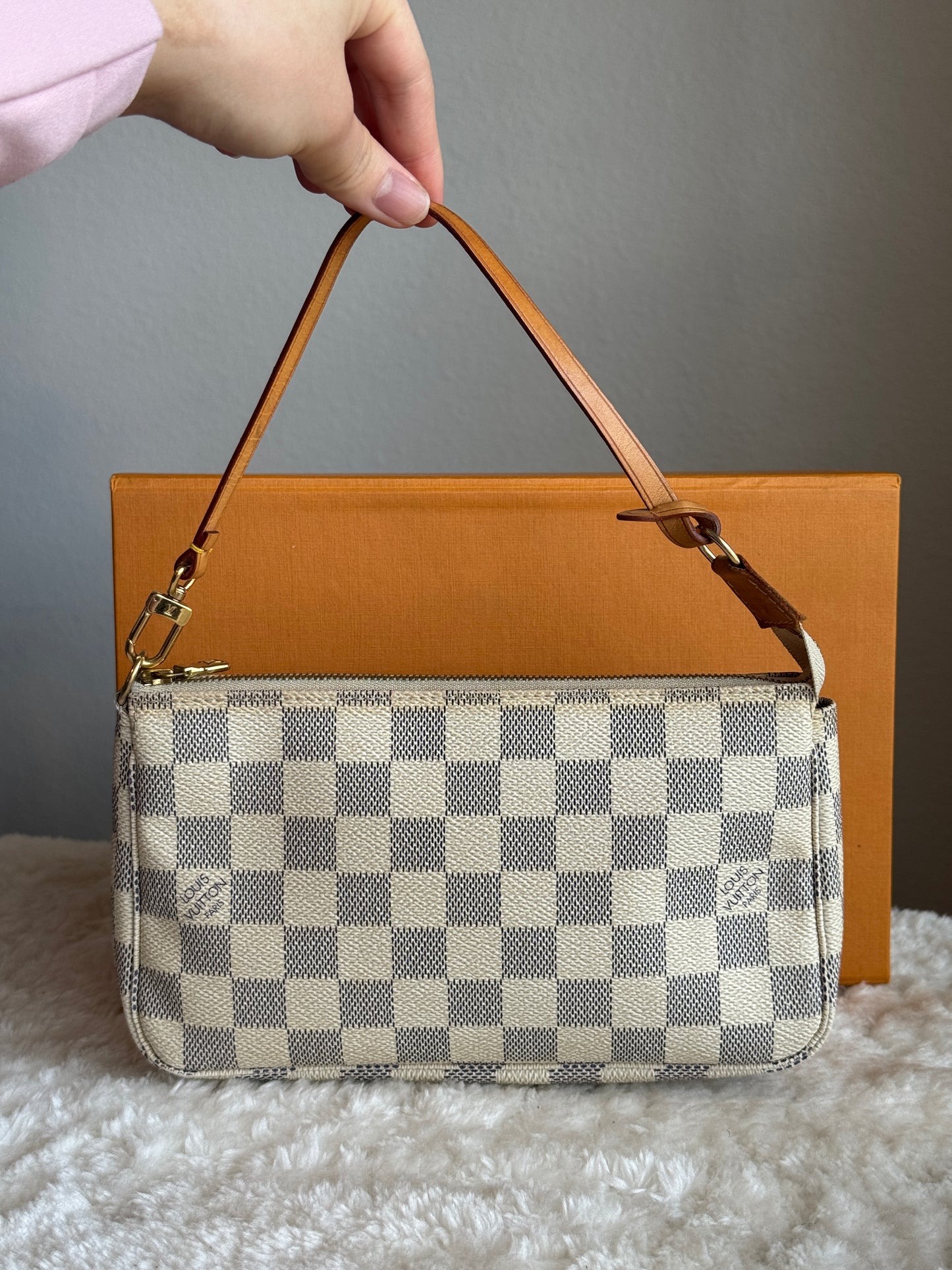 LOUIS VUITTON Damier Azu Pochette Accessories