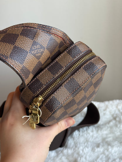 LOUIS VUITTON Damier Ebene Geronimos Sling bag