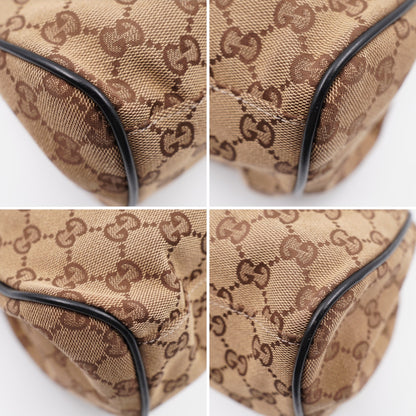 GUCCI Sukey Hobo Monogram GG Canvas Black