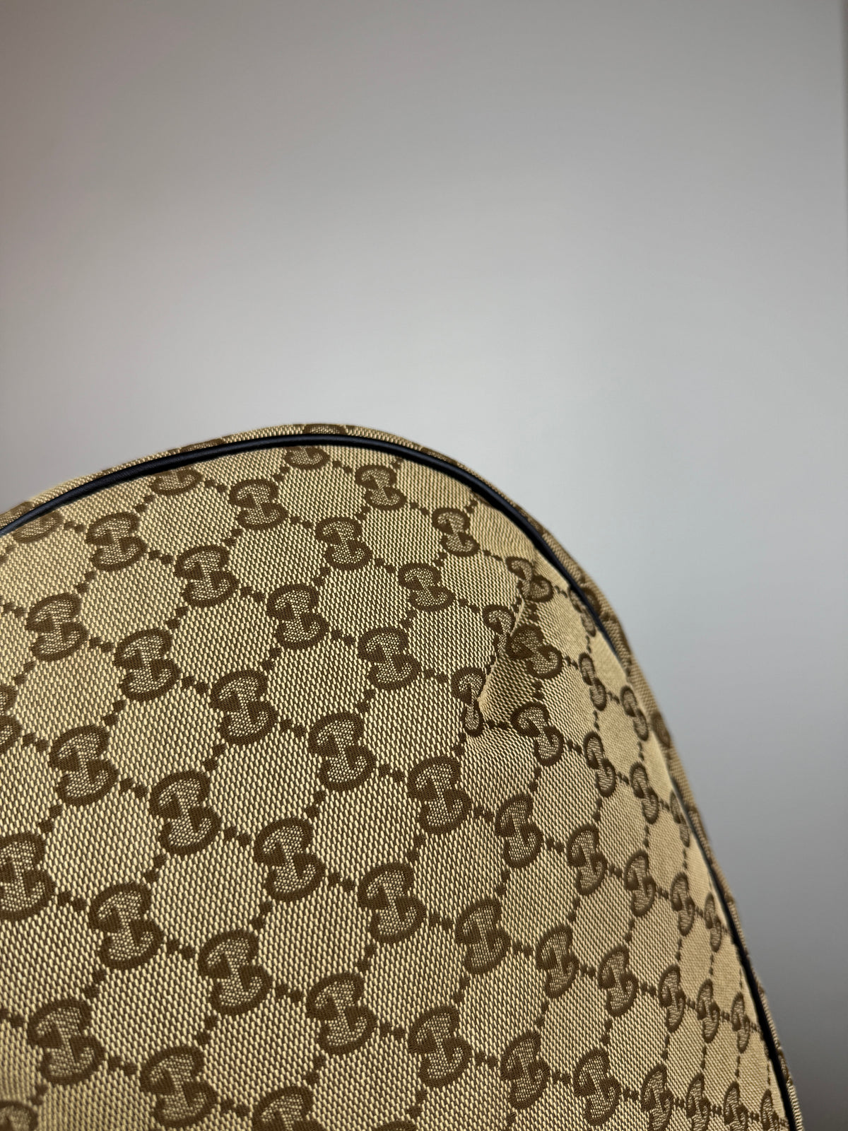 GUCCI Web Hobo New ladies GG Canvas Dark Brown