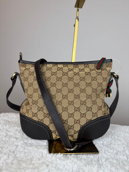 Gucci Web Bow mayfair Crossbody GG canvas