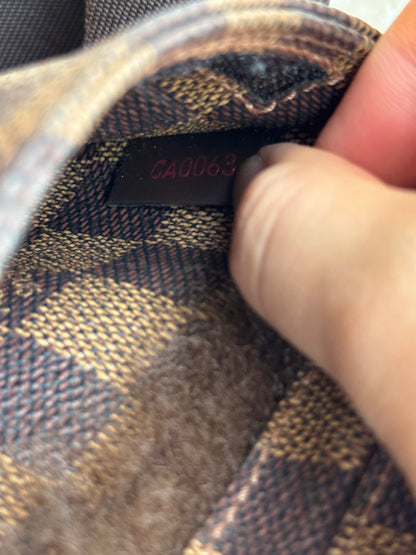 LOUIS VUITTON Damier Ebene Geronimos Sling bag