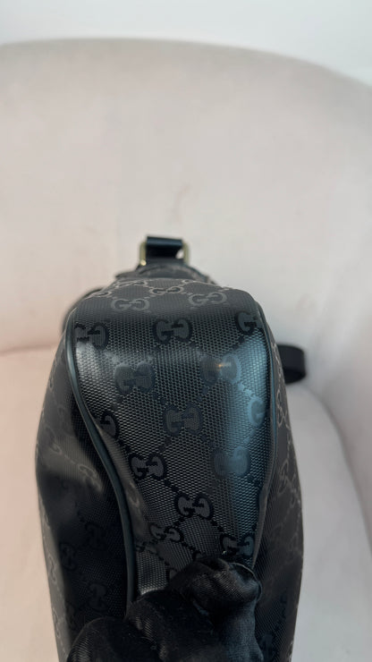 Gucci Front Zip GG Monogram  Messenger (Vintage)