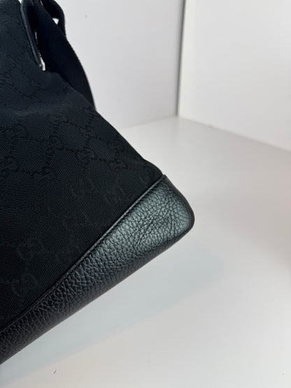 GUCCI Front Pocket GG Canvas Black