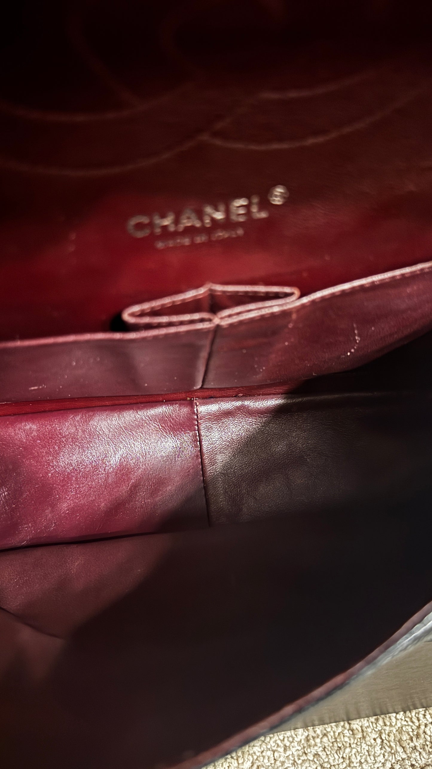 Chanel Classic Double Flap Jumbo Caviar Silver hardware Black