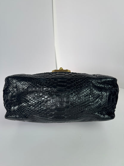 CHLOE Elsie Python Medium Shoulder Bag