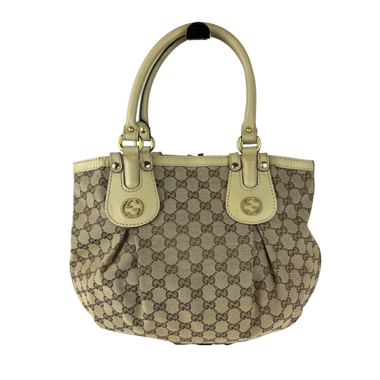 GUCCI Scarlett Studded GG Canvas Medium Monogram